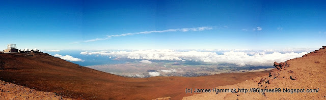 View of Wailuku from Haleakala