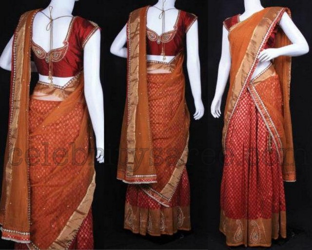 Banaras Half Sarees