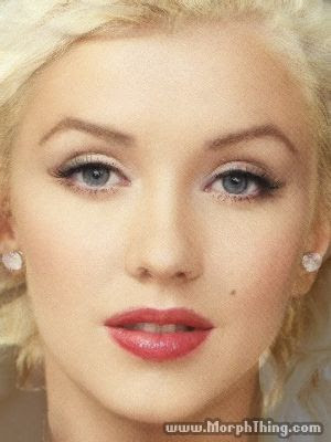 Marilyn is not 83 Today Christina Aguilera Face Marilyn is not 83 Today Christina Aguilera Face