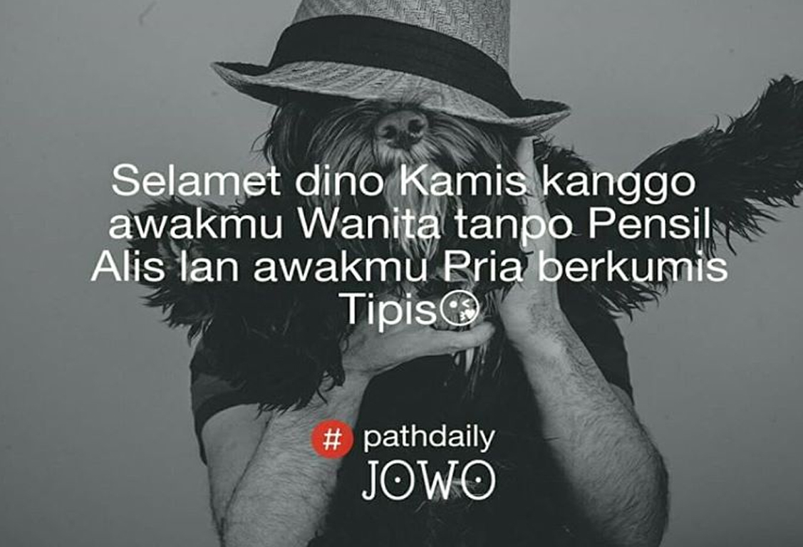 50 Gambar Quotes Kata Kata Pathdaily Jowo Baper Tentang Cinta