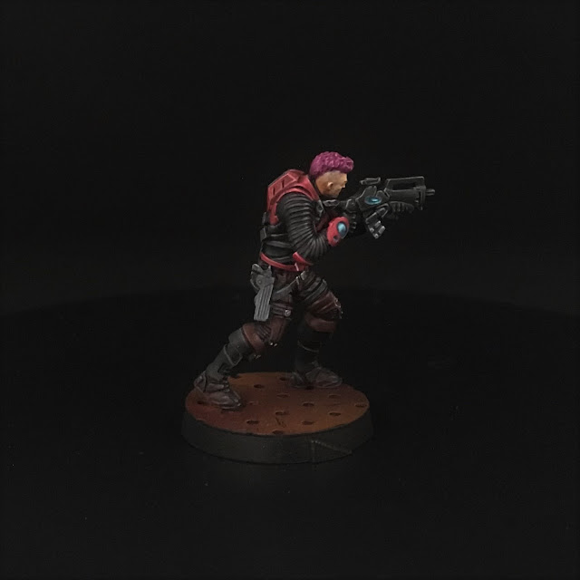 INFINITY NOMADS CORREGIDOR: Alguaciles (Crimson Stone) Combi 2.5