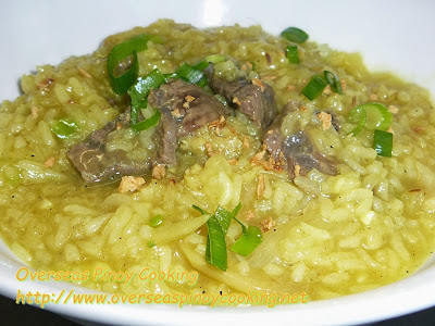 Beef Cheeks and Tripe Lugaw