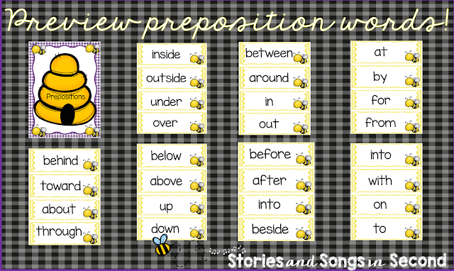 Honeybee mentor texts are the perfect way to interest primary grade students in poetry and using prepositional phrases in their writing!