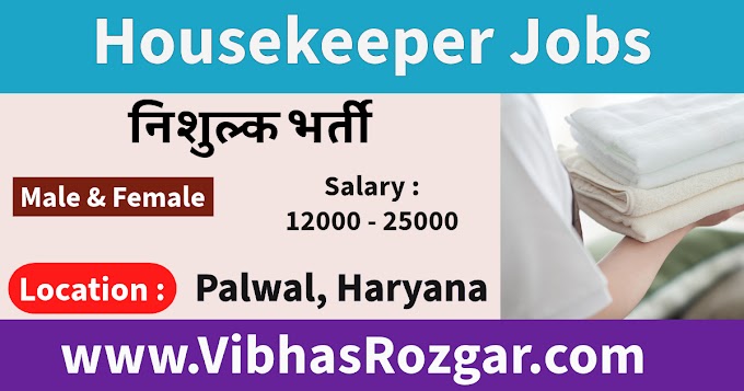 Housekeeping Jobs in Palwal (2024)