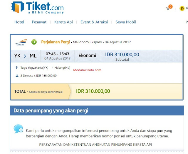 Kini Booking Tiket Kereta Api Online Bisa Pilih Kursi Sesuka Hati