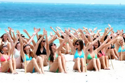 beach girl party