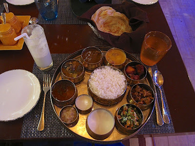 Non-veg thali at Zambar Pune