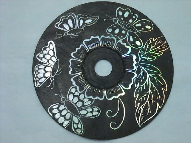 cd dvd art diy