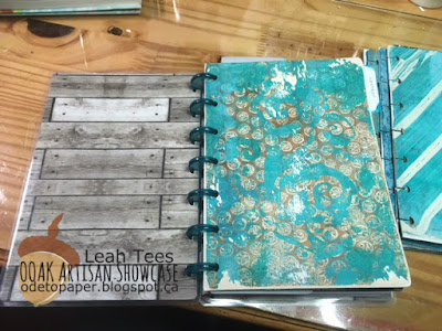 Leah Tees Mixed Media Planner Dividers OOAK Artisans