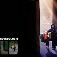 cara membuat perbandingan pintu raksasa dan orang (giant door)