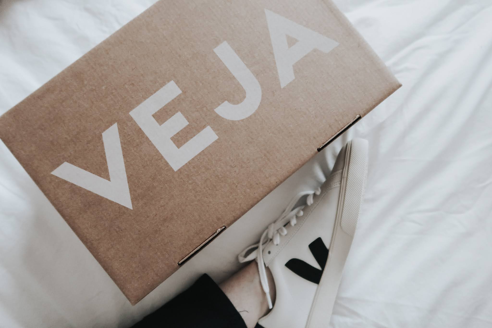 Veja trainers and its box.