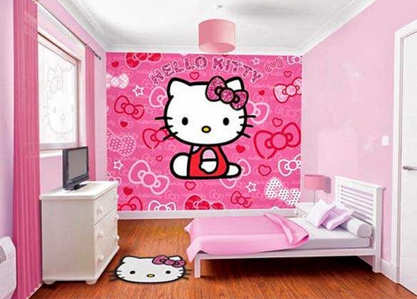 Desain Kamar  Hello  Kitty  Untuk Buah Hati Anda
