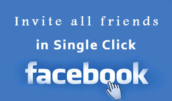 Code to Invite all Friends on Facebook