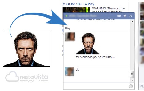 Crear emoticono con mi foto para Facebook
