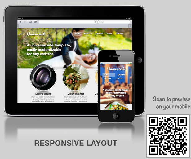Responsive layout