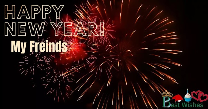 What ways to say Happy New Year Friends