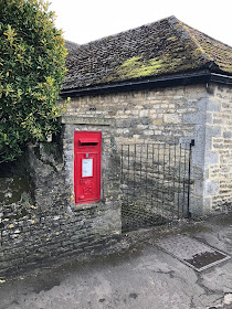 red post box