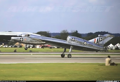 1/144 Handley Page HP.115 diecast metal aircraft miniature