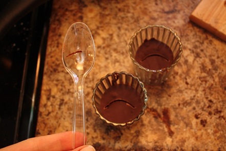 chocolate votives