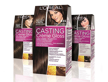 coloración tonos chocolate de Casting Crème Gloss de L'Oréal Paris