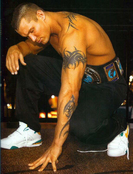 tribal forearm tattoos. mens tribal tattoos.