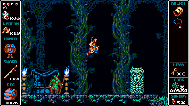 La aventura 2D Odallus se pone 'dura'