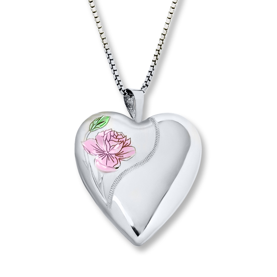 Beautiful Trendy Heart Lockets for Girls at Kay Jewelers