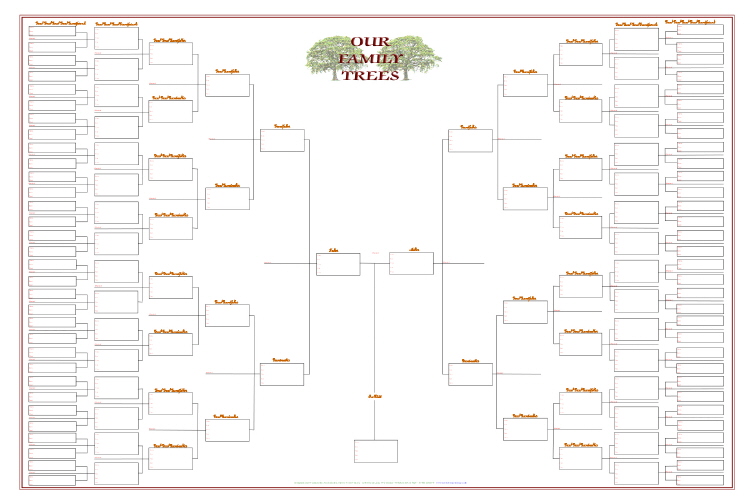 Family Tree 5 Generations Template For just over two generations,