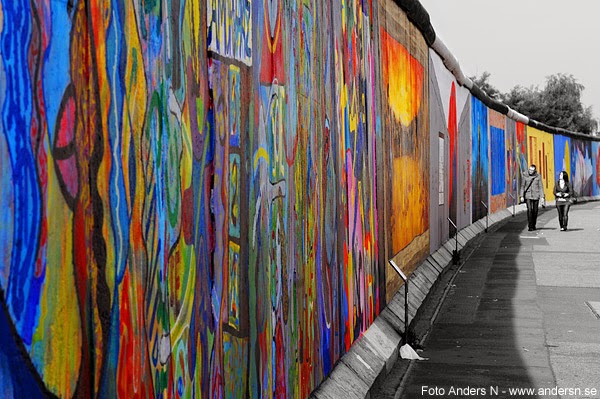 Berlinmuren, die berliner mauer, the berlin wall, east side gallery, DDR, Östtyskland, tsyfpl, foto anders n