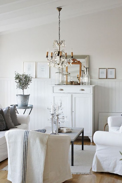 Breathtaking beautiful Swedish style interior design with calm, peaceful decor - found on Hello Lovely Studio