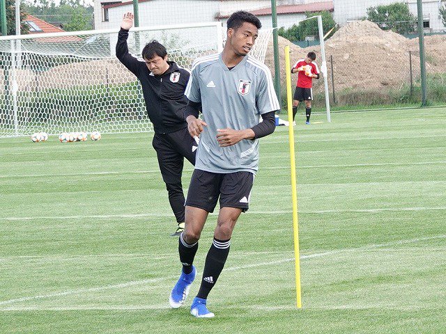 5月 19 子供サッカー練習応援