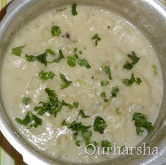 Chappati and Potato curry with coconut milk (7)