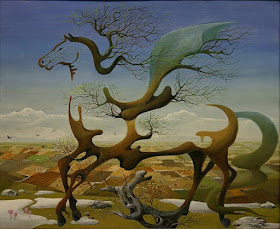 el-mundo-del-arte en-pintura-surrealista pinturas-surrealistas-caballos