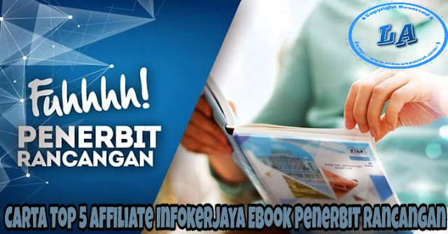 Carta Top 5 Affiliate Infokerjaya Ebook Penerbit Rancangan