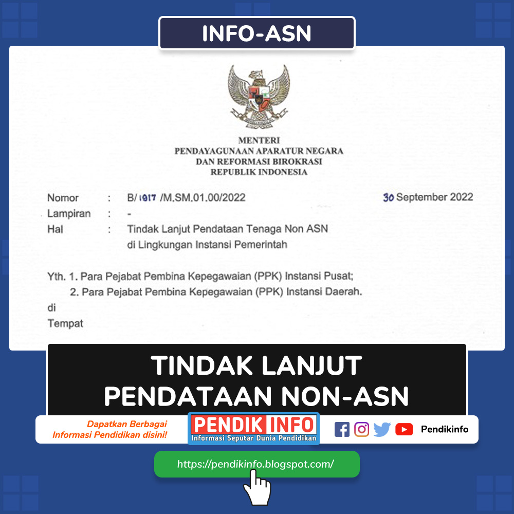 Tindak Lanjut Pendataan Non ASN