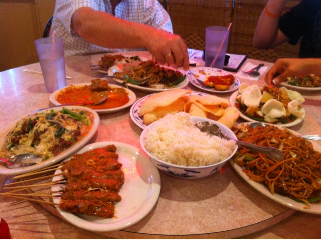 Wetcreek: Rice Bowl II in Houston has Delicious Indonesian Cuisine August 2013