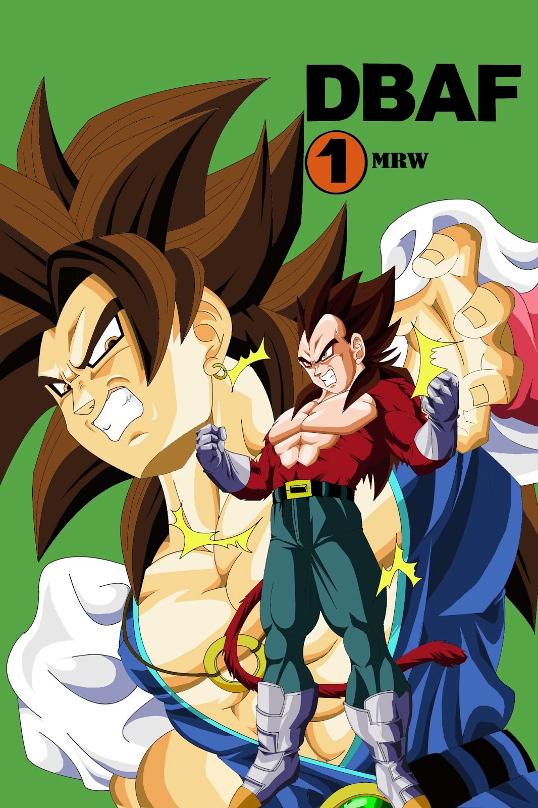 Dragon Ball Limit-F . : Novidades ao Extremo! : .: Mangá Dragon Ball AF: Saga Razuck - M.R.W