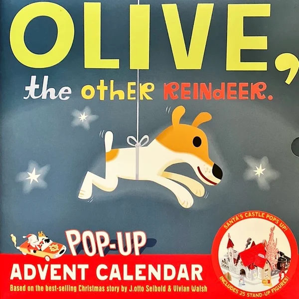 馴鹿奧利佛聖誕節降臨曆(Olive, the other reindeer pop-up advent calendar)