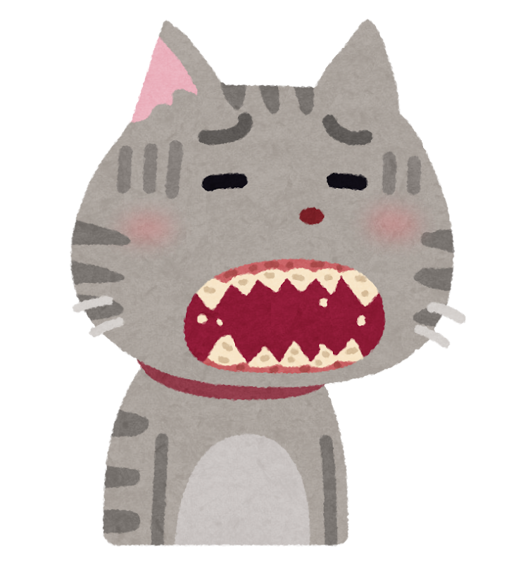 歯周病の猫のイラスト かわいいフリー素材集 いらすとや 歯周病の猫のイラスト かわいいフリー素材集 いらすとや