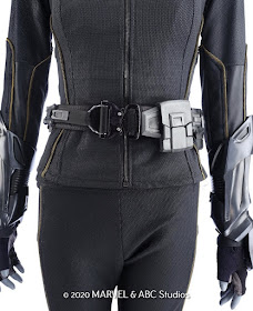 Marvel Agents of SHIELD Quake costume detail