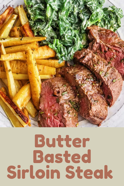 Butter-Basted Sirloin Steak Recipe