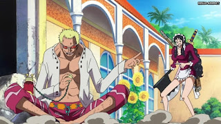 ワンピースアニメ パンクハザード編 608話 ドフラミンゴ ドフィ DonQuixote Doflamingo | ONE PIECE Episode 608