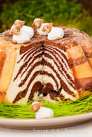 Wielkanocna babka zebra