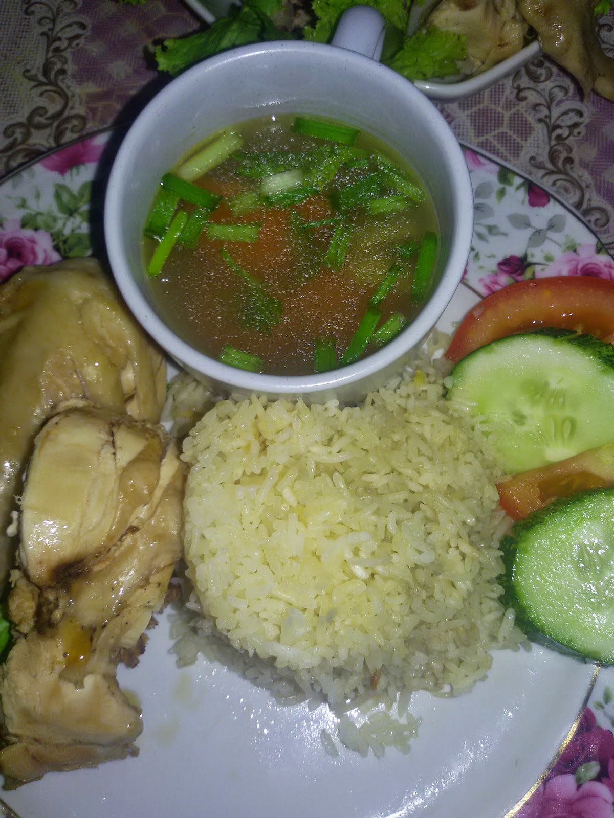 Jalan & Makan: Resepi nasi Ayam Hainan yang terlajak sedap