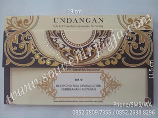 Undangan Blangko Pernikahan Jogja 88170