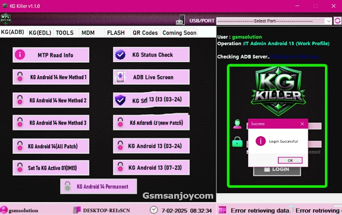 KG Killer V1.1.0 Free With Login Free Download