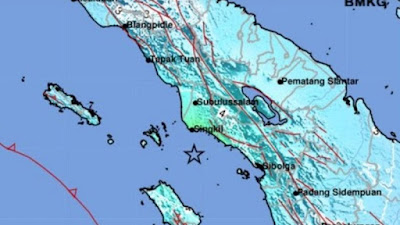 Gempa Bumi Guncang Nias Selatan