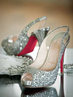 Silver Bridal Shoes