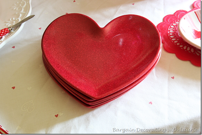 Valentine Dessert Plates