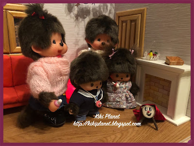 kiki monchhichi noël christmas espagnol tió de nadal  fèliz navidad